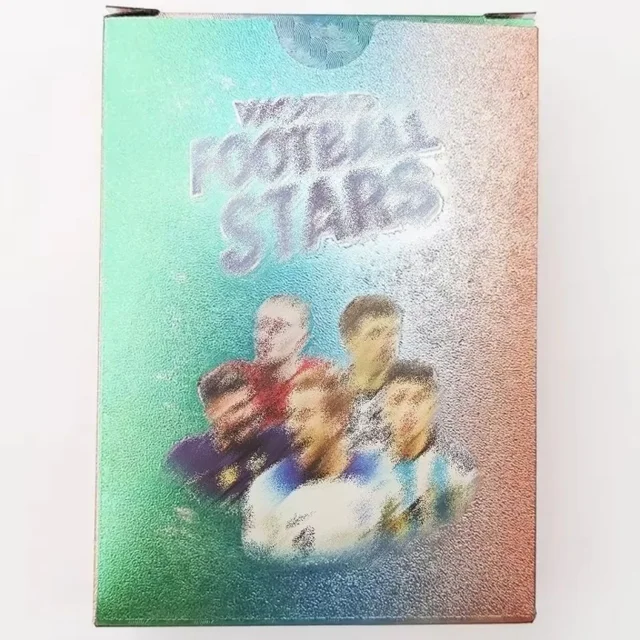2024 55Pcs Football Cards Star Limited Edition Signature Series Trading Football Player Card Fan Gift Pack Gold Black Silver 5