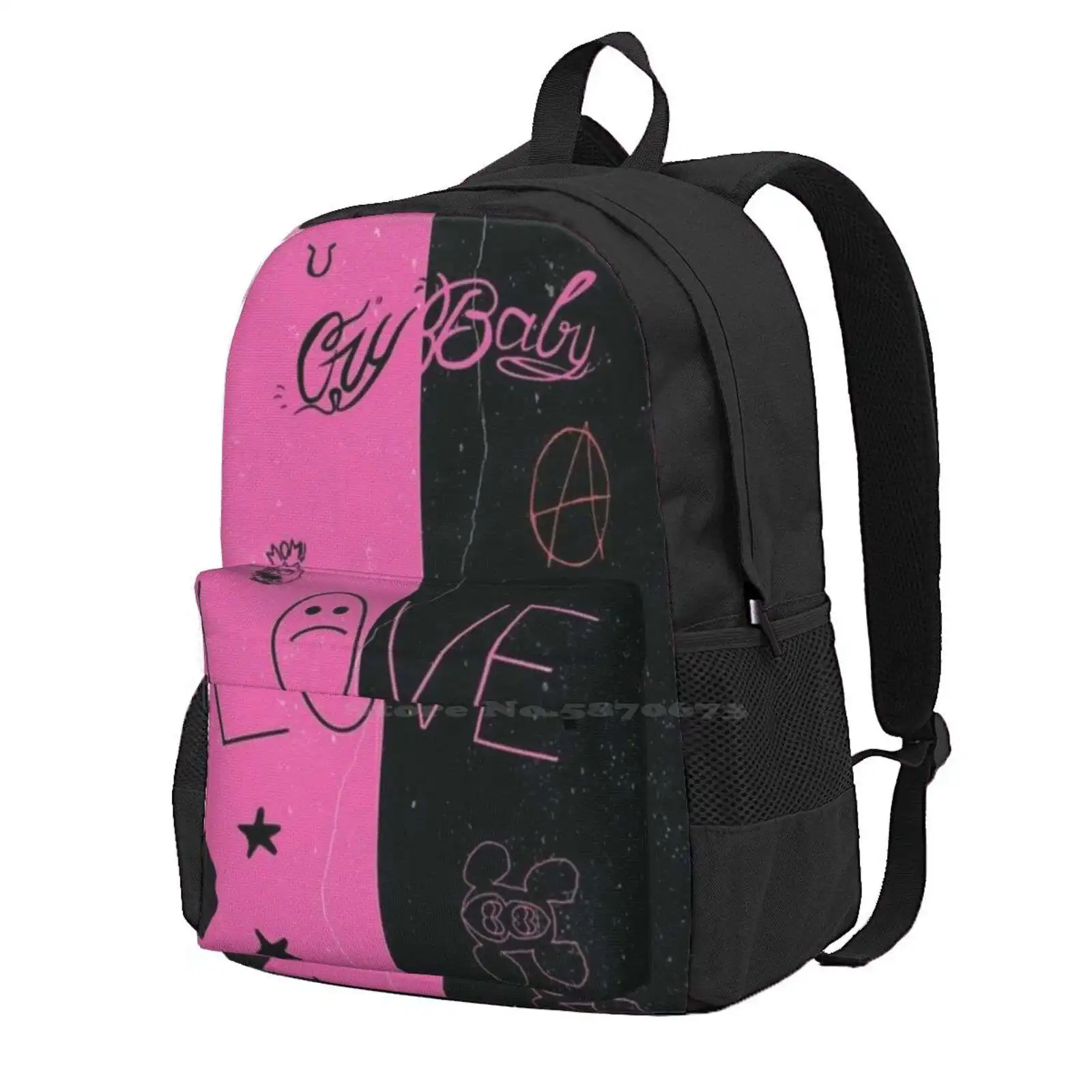 

Peep Case Bag Backpack For Men Women Girls Teenage Rip Peep Everybodys Everything Lil Peep Tattoo Lil Peep Music Lil Peep