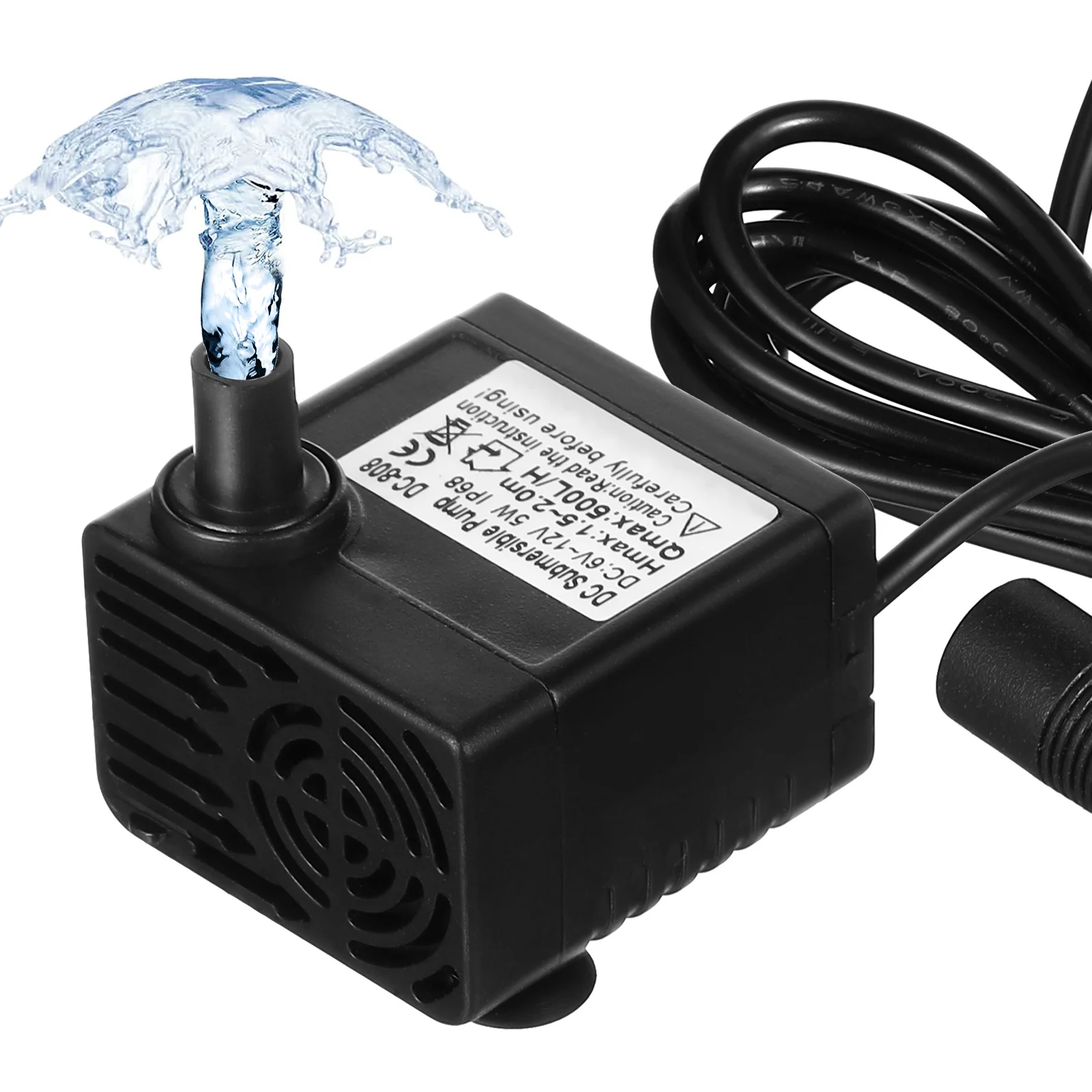 Low Voltage Water Feature Pump Solar Submersible Aquarium Mini Glass Aerator Fountain water pump aquarium air pump fish tank oxygen pump aquarium water pump fish tank pump