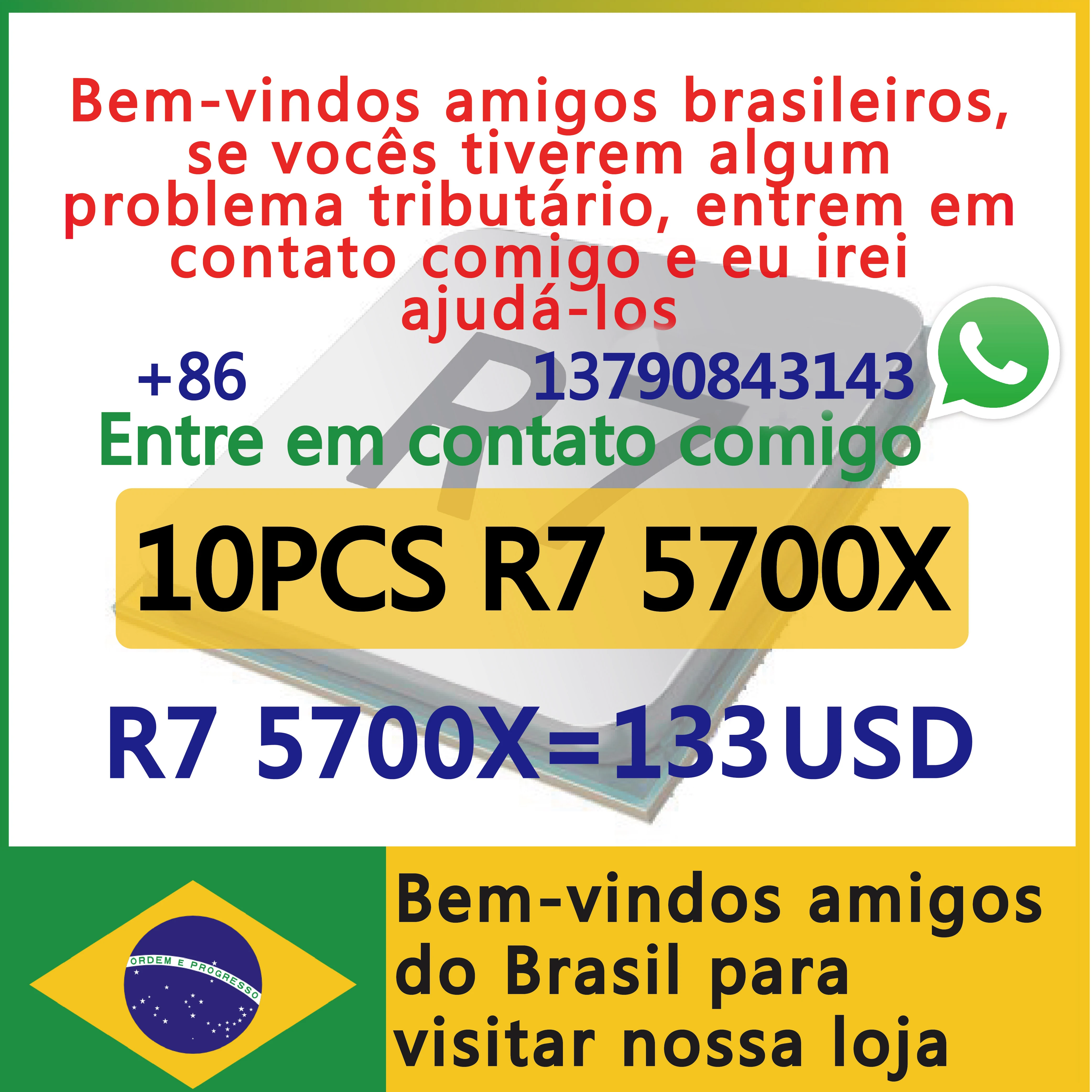 AMD CPU 10PCS R7 5700X 3.4GHZ 8core 16 threads AMD CPU 5700X CPU AMD Wholesale