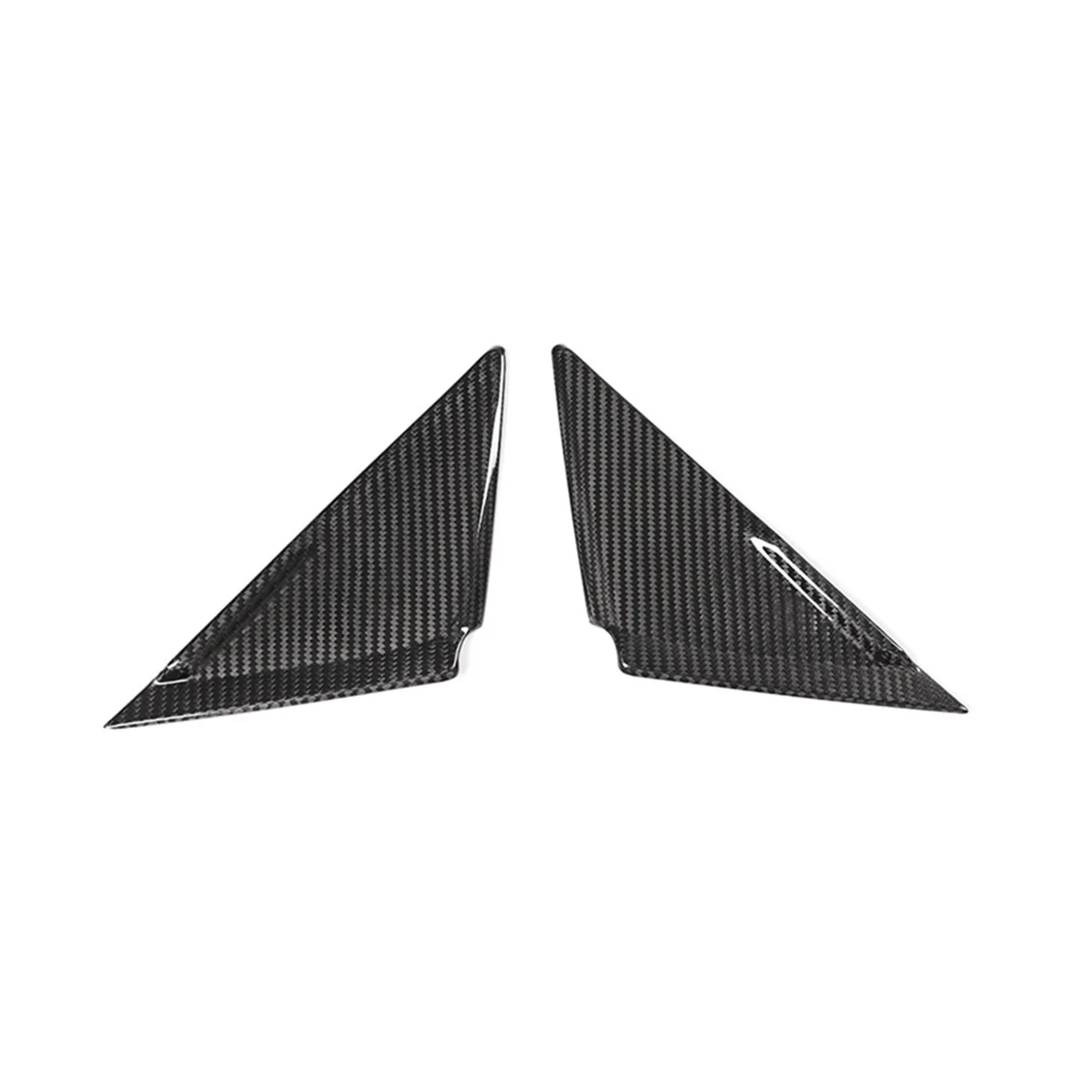 

Real Carbon Fiber A-Pillar Sticker Front Window Triangle Cover Trim for R35 2008-2016