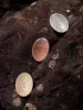 Natural Marble Soap Tray Modern Simple Style Drain Tray Creative Home Decor Art Photography Prop Bathroom Ornaments Storage Dish 2