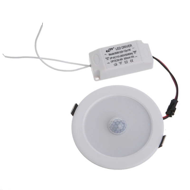 

5W/7W/9W E27 PIR Motion Sensor LED Ceiling Light Downlight Wall for Path Corrido 40JA