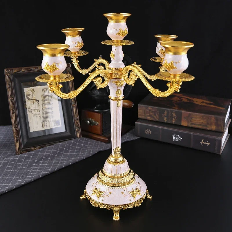 

Металлические подсвечники для дома PEANDIM, Свадебный канделябр, центральные части стола, подсвечник, украшение для люстры