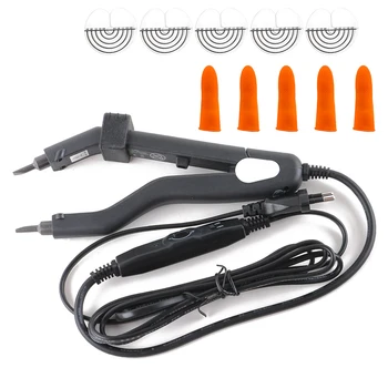 Professional JR-619 Heat Iron Hair Connectors Sharp Tip Joint Keratin Hair Extensions Tool with EU/AU/US/UK Plug Latest Version