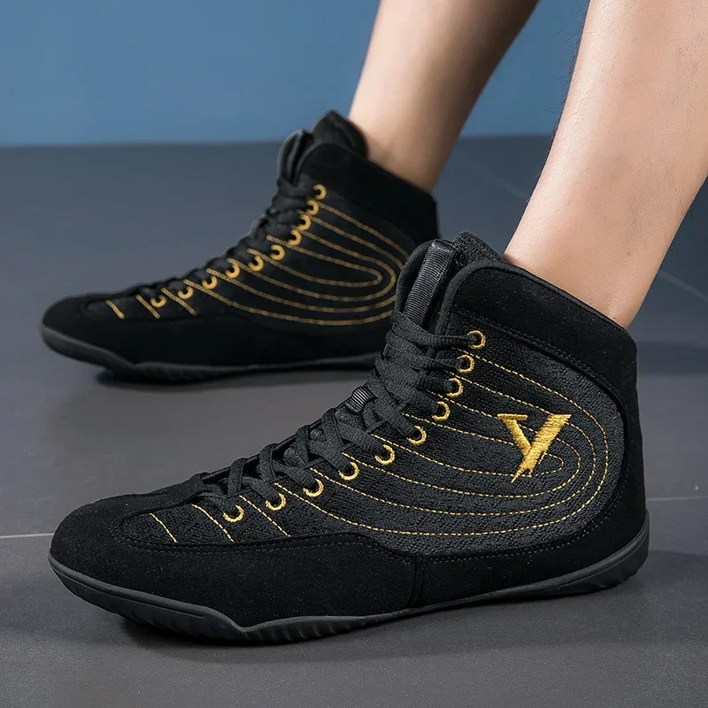 Lightweight and Breathable Best Women's Men's Boxing Wrestling Shoes Boots Boxing Shoes Men Men Wrestling Fighting