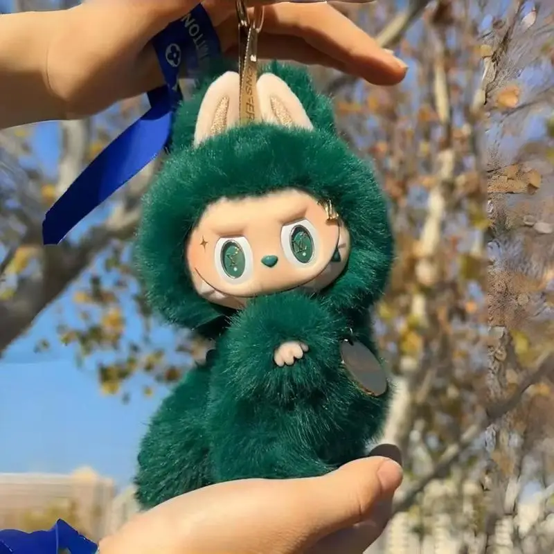 Limited Edition Labubu Zimomo Little Leader Doll – High-Quality Plush & Vinyl Baby Butterfly Pendant Gift 6
