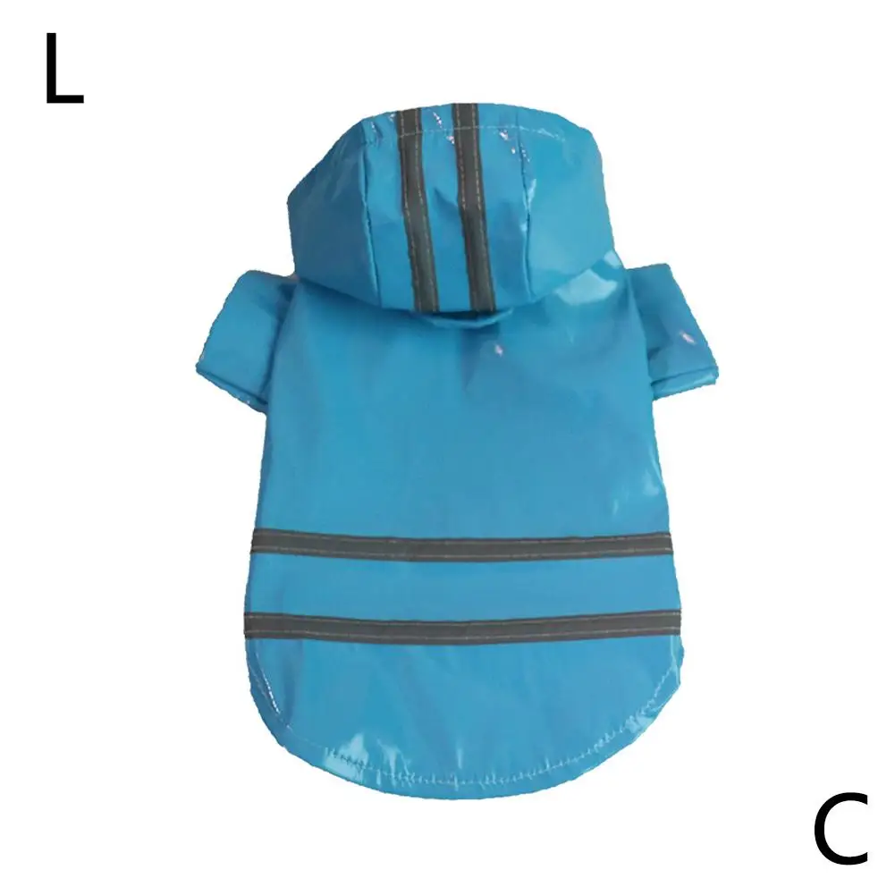thumbnail image 1 of Chubasquero reflectante para perros, impermeable, resistente a la nieve, para cachorros pequeños, capa, poncho, disfraz, mono para mascotas, impermeable, 1 of 5