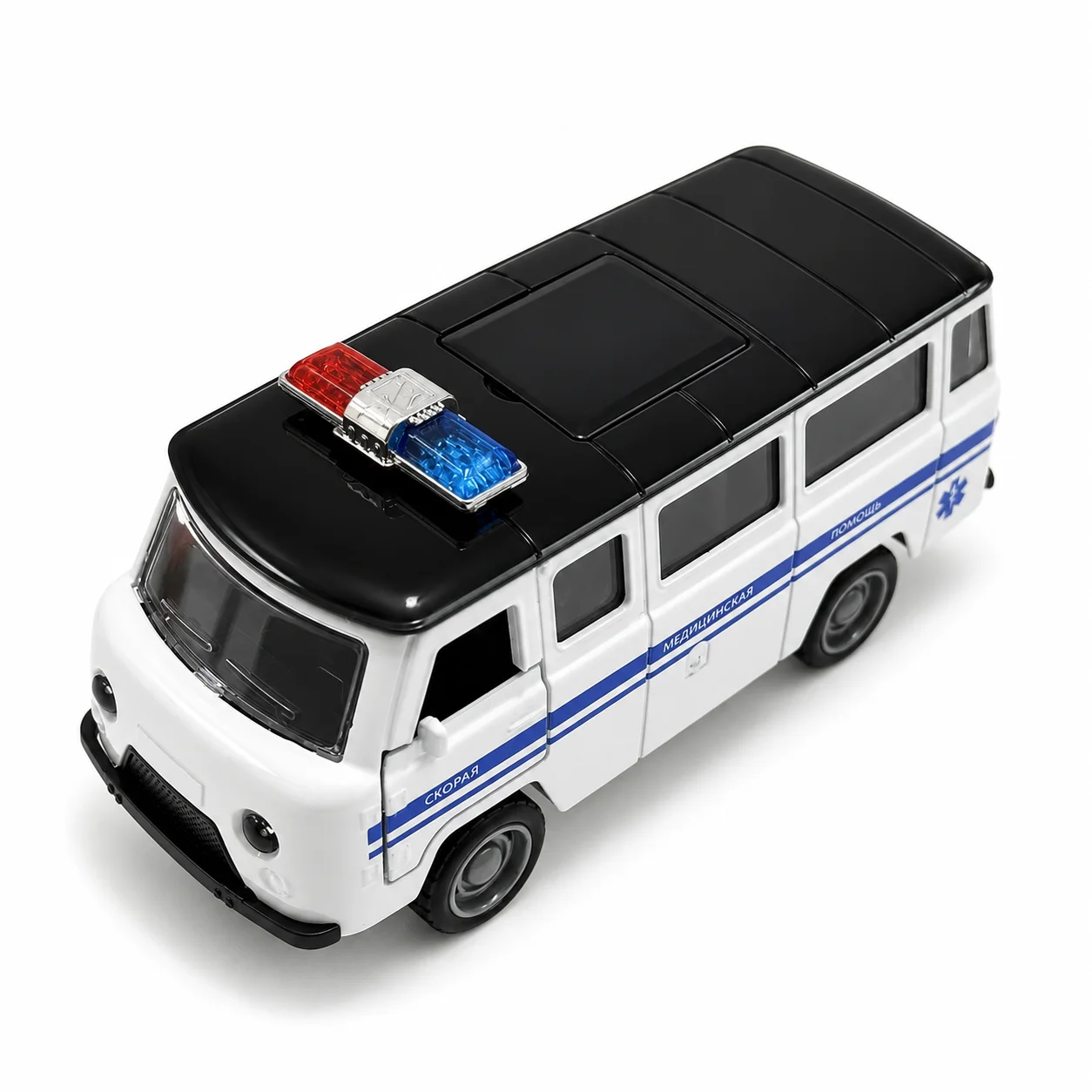 Vintage Utility Van Style Toy Car with Powerful Spring and Metal Casting - The Perfect Gift