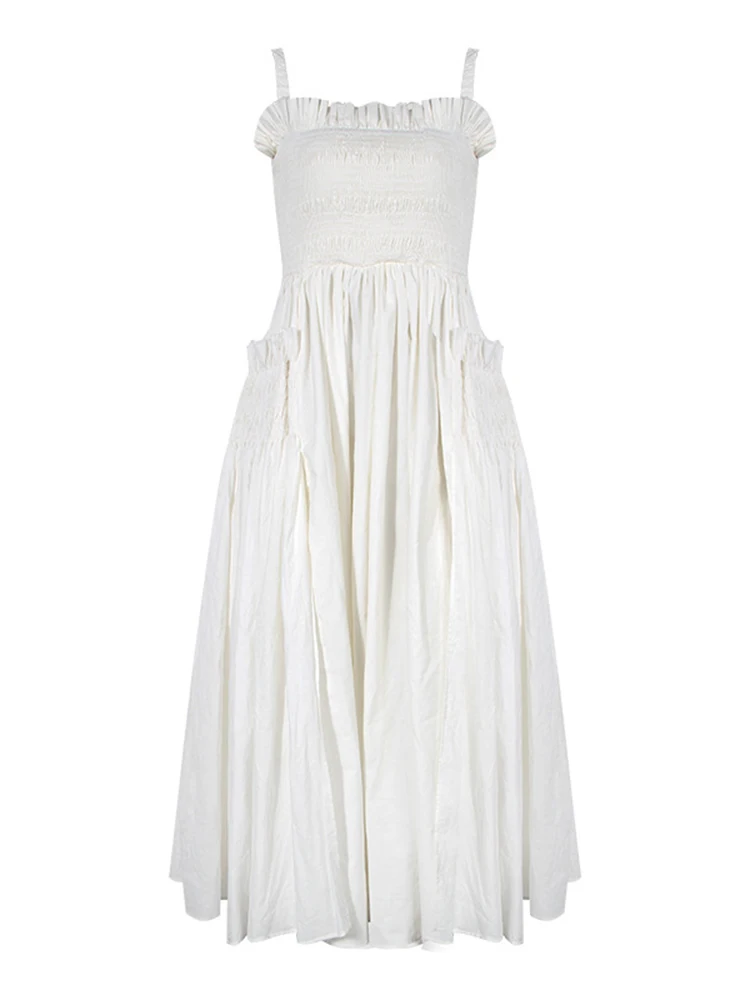 فستان أنيق بدون أكمام