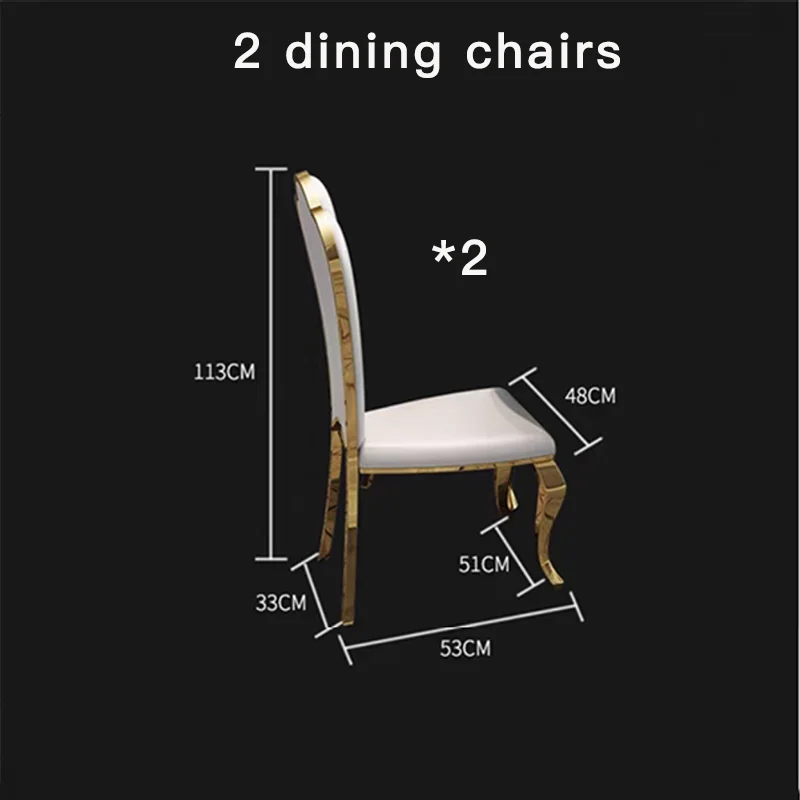 2 dining chairs