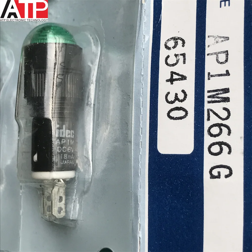 

5 шт./лот оригинальный импортный точечный IDEC индикатор AP1M266G 6V18MA Зеленая круглая головка, аутентичный, добро пожаловать на консультацию и заказ.