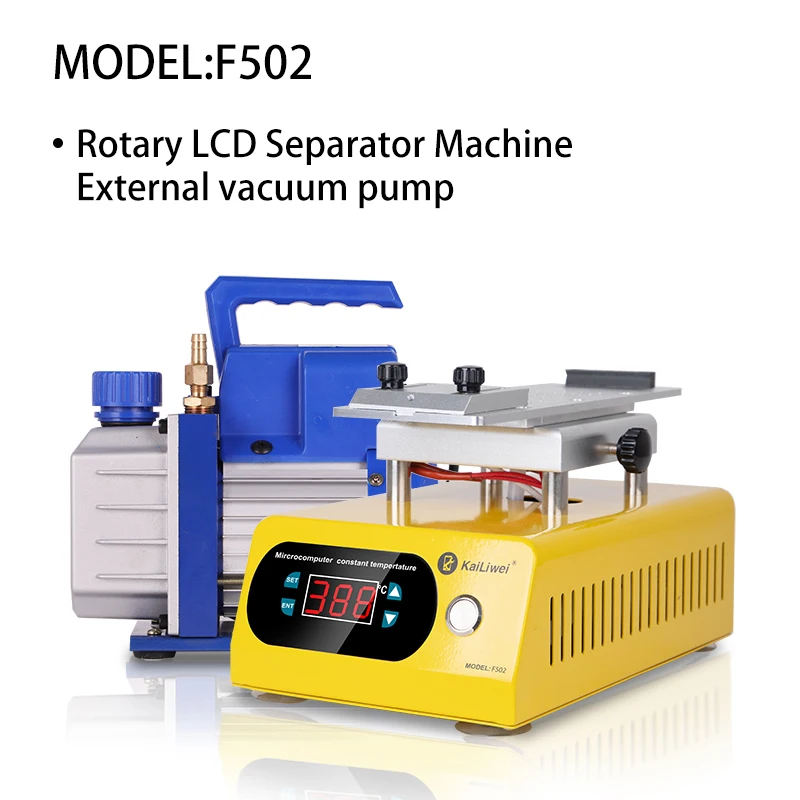 Kailiwei LCD Separator Built in Vacuum Pump Mobile Phone Touch Screen