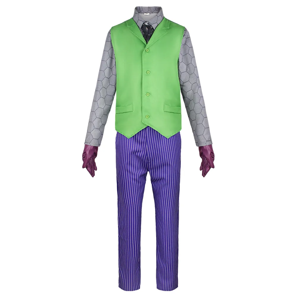 The Dark Knight: Heath Ledger Joker | Purple Cosplay Costume 34 The Dark Knight Heath Ledger Joker Cosplay Costume