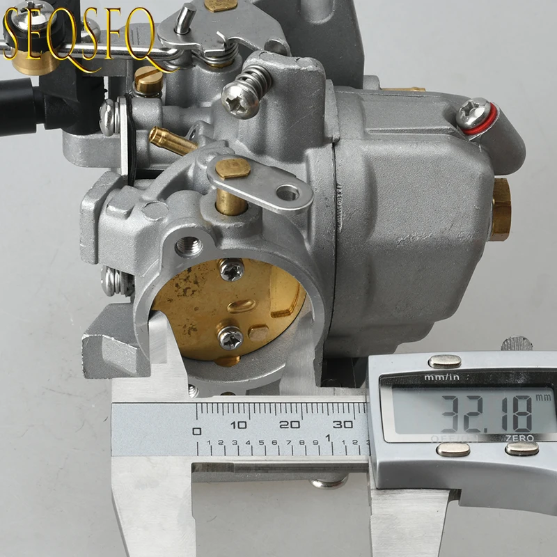 야마하 선외 모터용 카브레타 어셈블리, 보트 엔진 부품, 2 스트로크, 9.9hp, 15hp, 6E7-14301-00, 6E714301, 684-14301, 6E7-14301