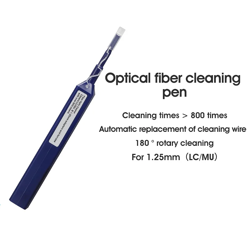 8Pcs/set Fiber Cleaning Tools Fiber Cleaning Kit Fiber Optic FTTH Tool Kit Network Testing Tool
