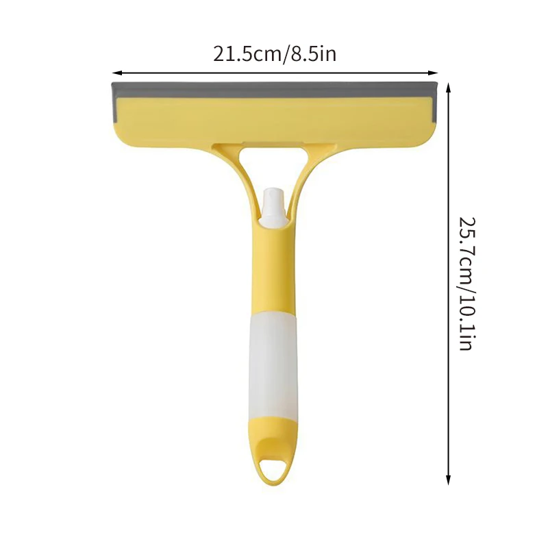 Window Cleaner Window Cleaning Tool Car Glass Cleaner 3 In 1 Glass Cleaning with Spray Bottle Wipe Shower Screen Clean Window Multi-Purpose Door Car Windshield Cleaner