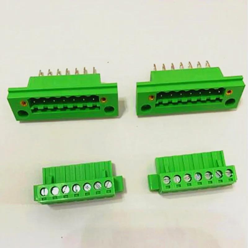 10pairs Wall terminal 2EDGWB-5.08-2P-24P, pluggable terminal pluggable block 2P3P4P5P6P7P8P10P