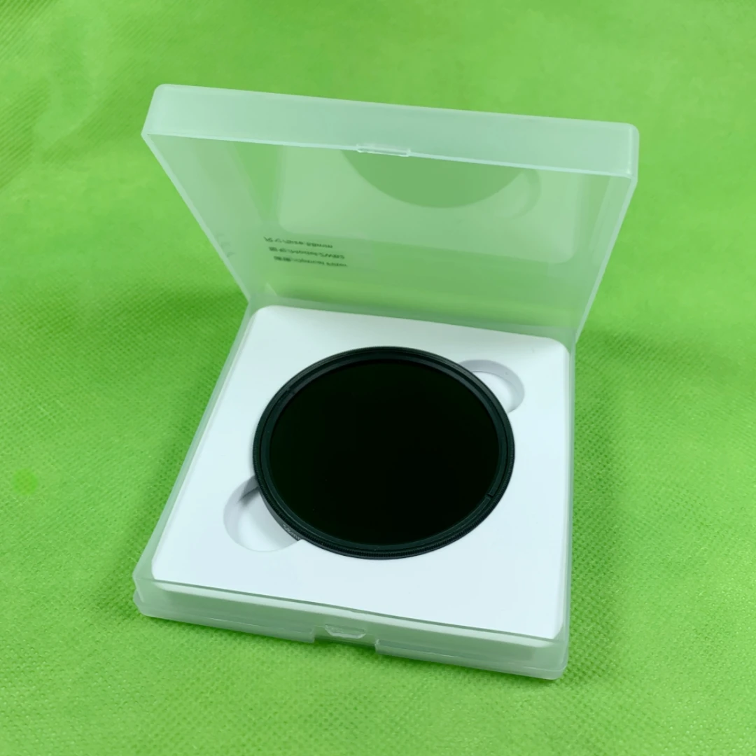 720nm 전면 차단 적외선 고투명 필터 IR 사진 야간 투시 이미징용 검정색 광학 유리 렌즈 RG715