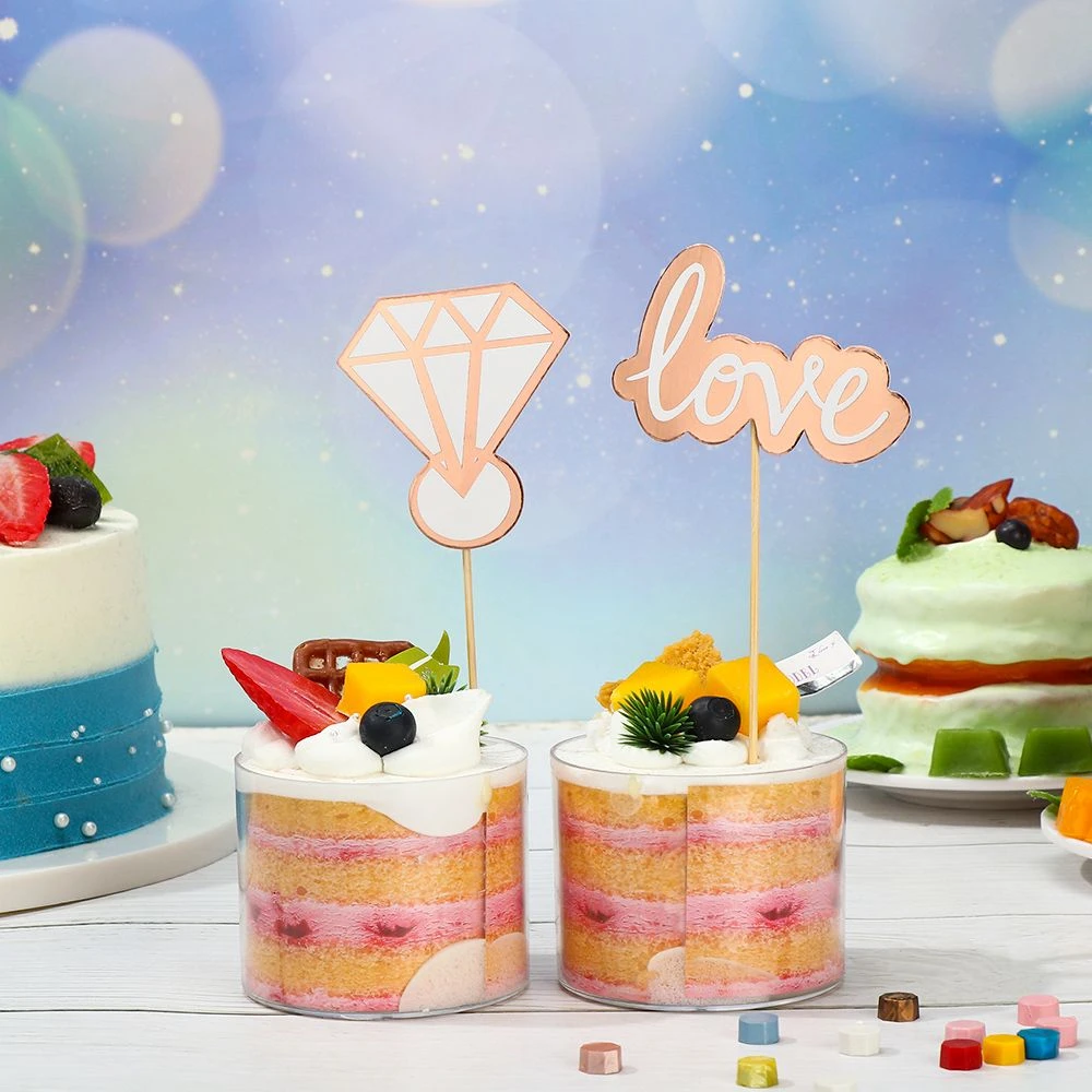 Love is Sweet Cake Topper Valentine's Day Cake Decor Wedding decorations