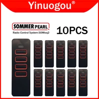 SOMMER PEARL Twin Vibe Status 4018 4019 TX55-868-4 Garage Door Gate Remote Control 868MHz Rolling Code For SOMMER SOMloq2 Series 1