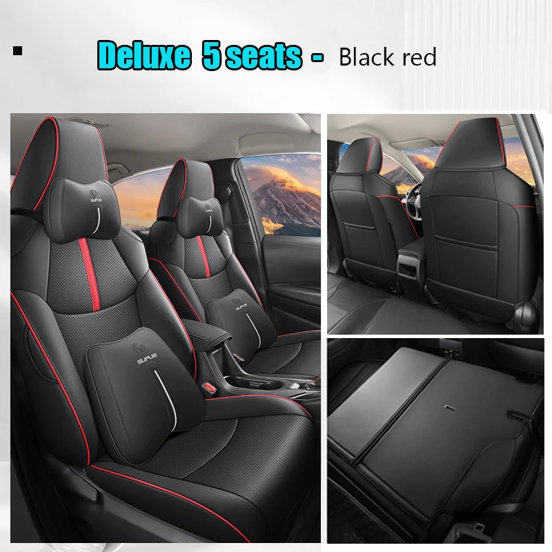thumbnail image 1 of Funda de asiento de coche de cobertura total, ajuste personalizado para Toyota Corolla Cross SUV 2021-2024, protector de cojín de asiento, accesorios interiores de automóvil, 1 of 5