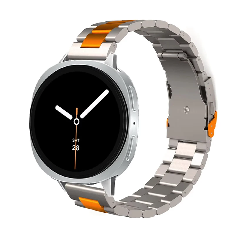 Luxury Stainless Steel Business Metal Watch Band Bracelet