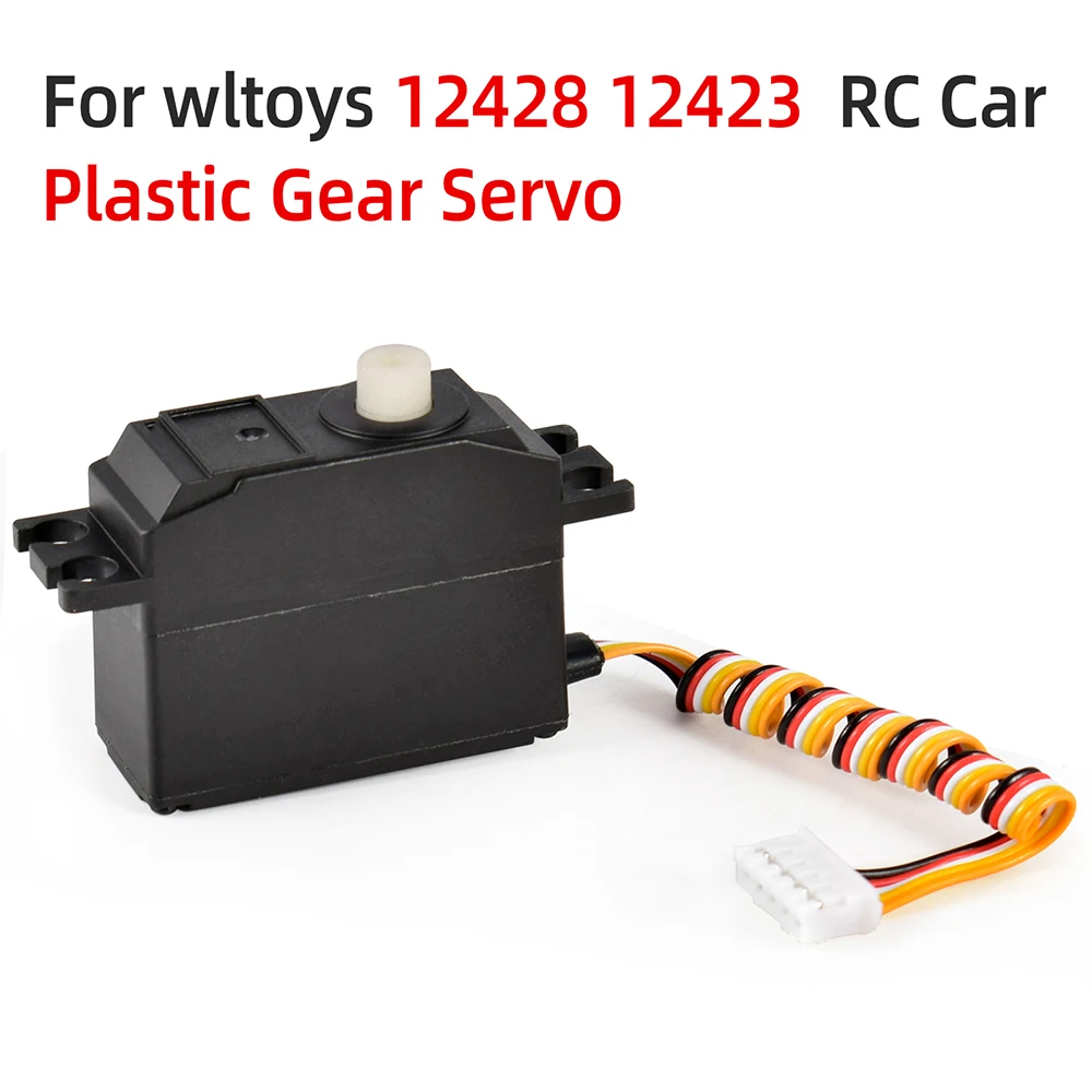 RC Servo Metal Gear Servo verbessert für Wltoys 1/12 12428 12423 1/10 10428 10428-A 10428-B 10428-B2 10428-C2 RC Desert Short Car – Detail 3