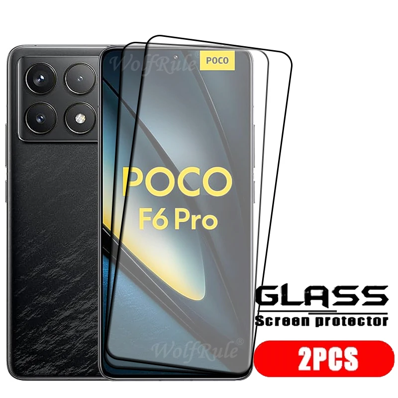 6 Pezzi Kit Protezione Per Xiaomi POCO X6 5G: 3 Pellicole In Vetro Temperato 9H Per Schermo + 3 Pellicole Per Fotocamera Posteriore - Antigraffio, Anti-impronta, HD Trasparente