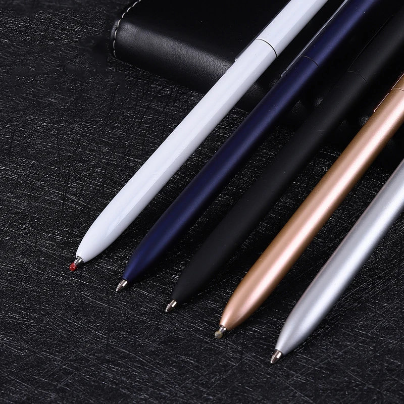 Metal Gel Pen with Refills For Xiaomi Metal Sign Pen 0.5MM Black/Blue/Red Ink Smooth Rotating For Business