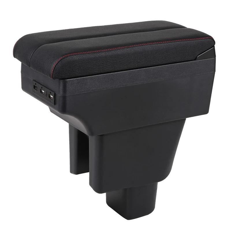 

For Honda BR-V BRV Armrest Box Car Center Console Storage Space Case Elbow Rest With Cup Holder With 7 USB Interface