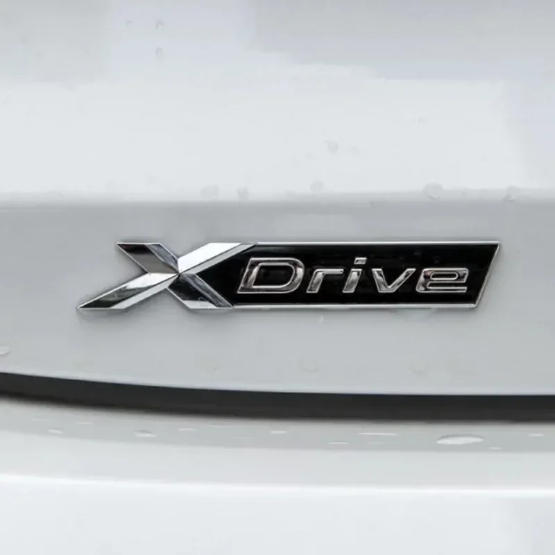 BMW XDrive 자동차 로고에 적합 3 시리즈 5 시리즈 새로운 7 시리즈 수정 된 대형 후면 범퍼 스티커 X4X5X6