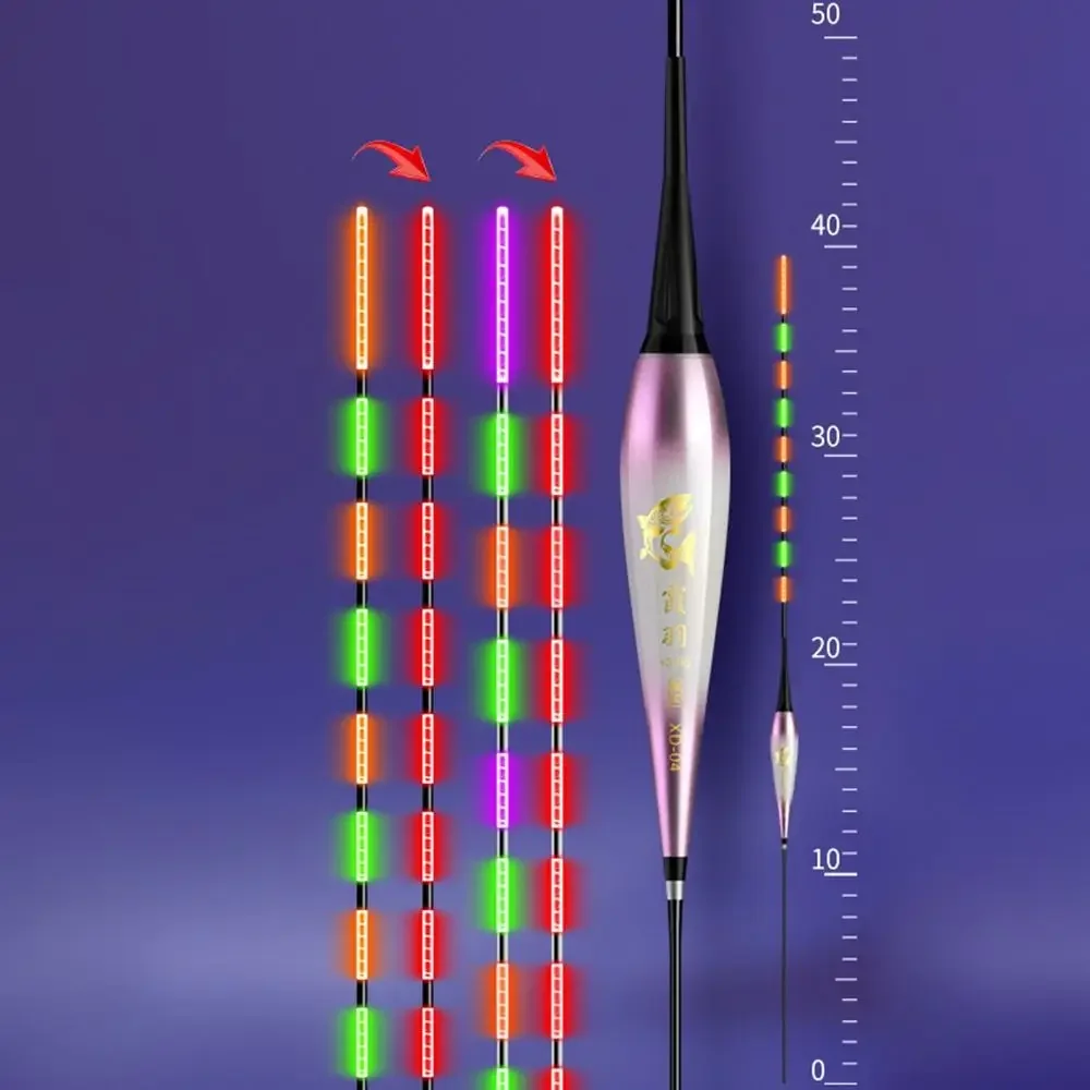 Smart LED High-Sensitivity Night Fishing Float with Gravity Sensor