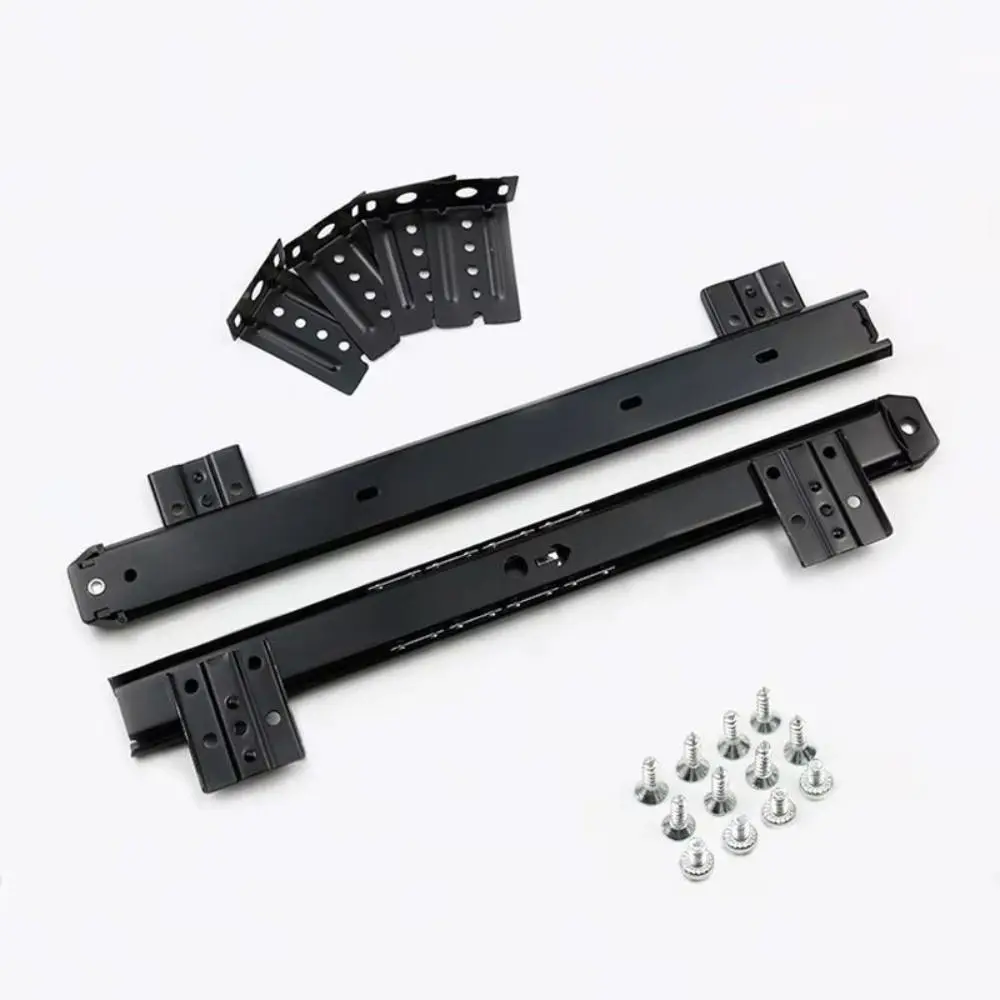 Premium Ball Bearing Drawer Runners - Full Extension, Adjustable, Low-Noise Glides
