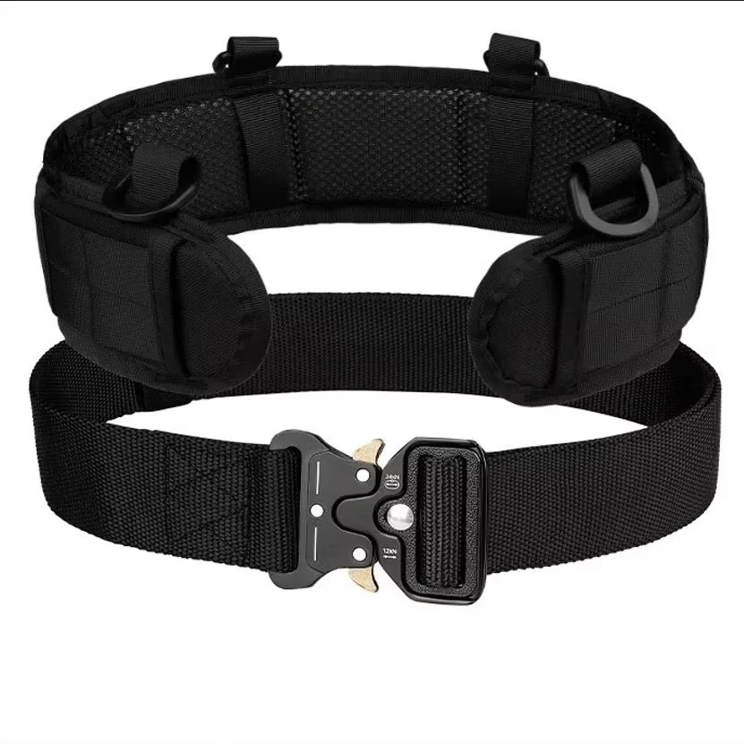Ceinture tactique avec sac à dos intégré - Multifonction pour pêche avec système MOLLE personnalisable