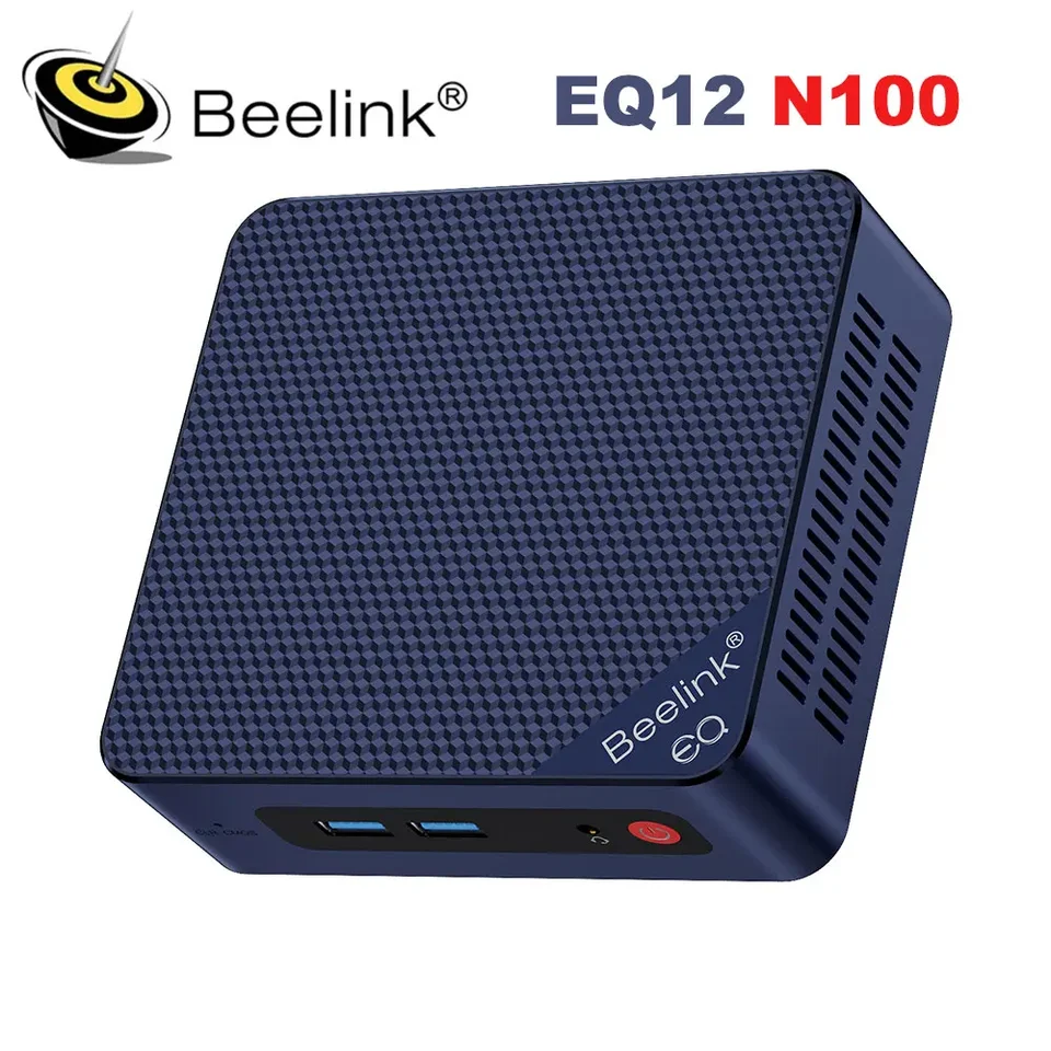 Beelink EQ12 Alder Lake N100 Mini PC 2.5G LAN DDR5 NVMe SSD 8K AV1