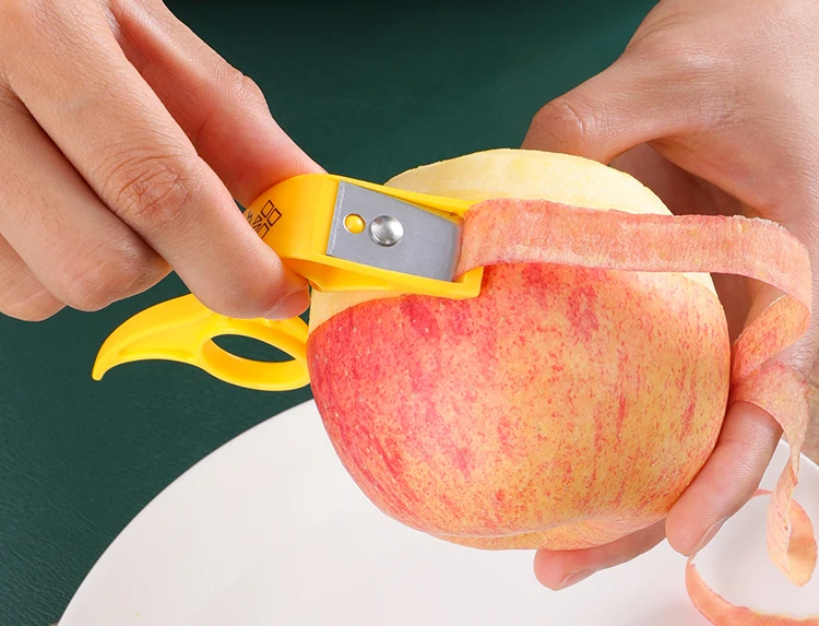 Fruit Apple Kiwi Peeler Orange Cutter Vegetable Stainless Steel Peelers Portable Manual Peeling Potatoes Peeler Kitchen Tools