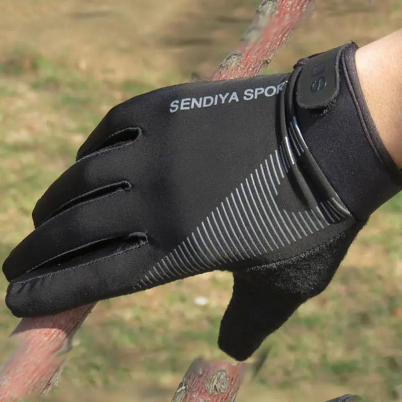 Anti-Slip Cycling Gloves TouchScreen Bike Gloves Outdoor Winter Thermal Warm Cycling Full Finger Bicycle Ski Sport
