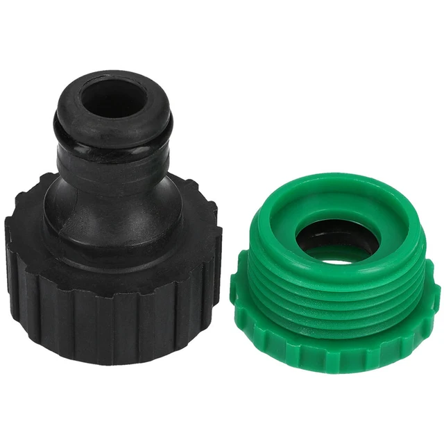 Adapter Tömlőcsatlakozó Tömlőcső -Cső Öntözéshez 1/2 Nagynyomású Öntözés Műanyag Gyors Csatlakozás Kert - Image 2