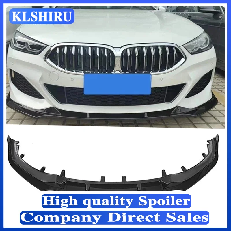 

Автомобильный передний бампер спойлер лезвие губа нижний сплиттер защитная пластина для BMW 8 серии G14 G15 G16 (840i/840i 840d) M Sport 2018-2021