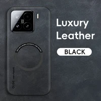 Magnetic Retro Leather Soft Case For Xiaomi 15 Pro Xiaomi15 Pro 5G Wireless Charging Phone Case Cover 1
