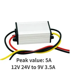 Multi - Voltage Adjustable Step - Down Power Converter Module, 5A, CE RoHS Certified (12V 24V to 9V 3.5A)