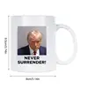 Trump Coffee Mug 400ml Coffee Mug Tea Cup Effortless Holding Microwavable Dishwasher Safe Ceramic Coffee Mug Cup 6