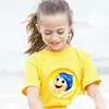Inside Out 2 T-shirts for Children Joy Sadness Anxiety Anger Outdoor Clothes Fashion Boy Girl Disney Cartoon Top Shirts Gifts 3