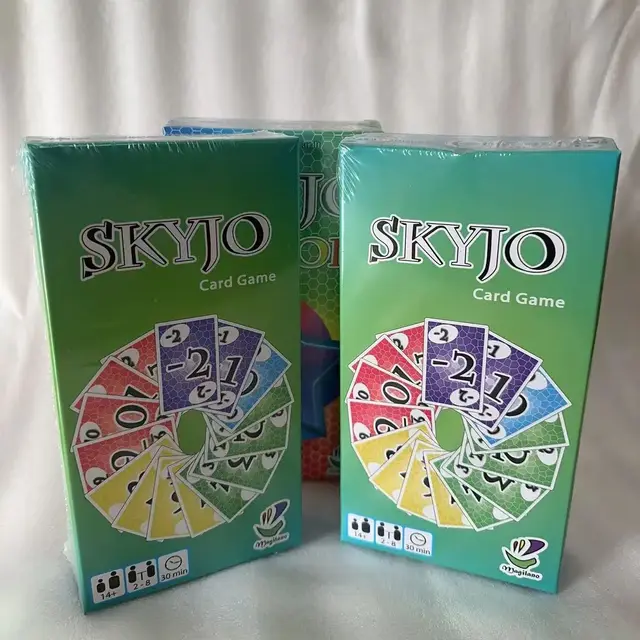 Skyjo Card Game and Skyjo Action skyjo jonior the New Exciting Fun for Your Friends and Family for 2 to 8 Players 1