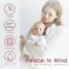 Flange Inserts Compatible with for Momcozy M5/M6/M9/V1 Pro/V2 Pro Breast Pump,Flange Insert for Breast Pump Replacement 2