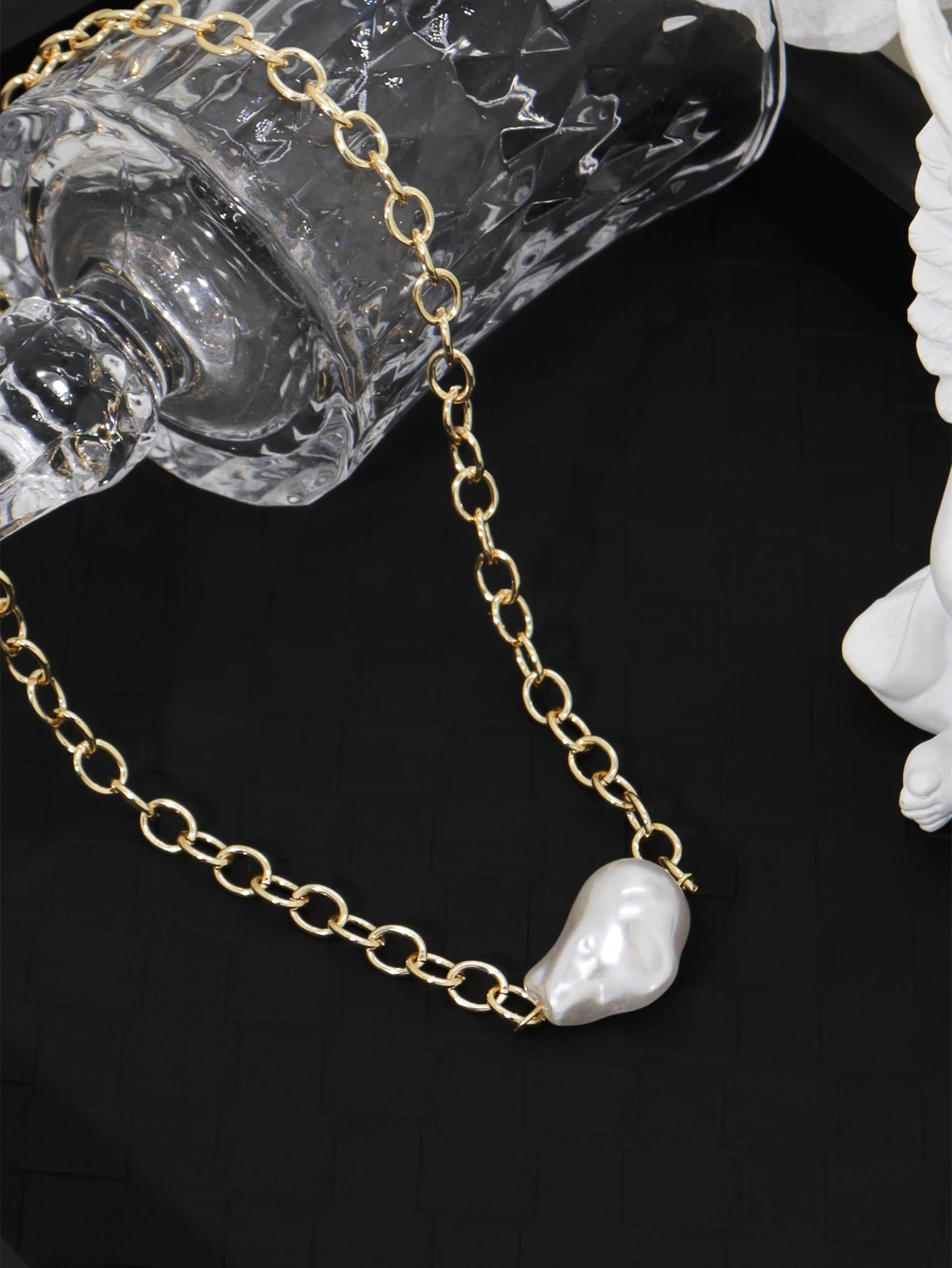 Imitation Necklaces Copper Chain