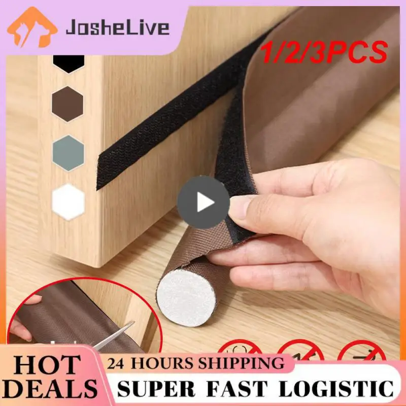 1/2/3PCS Adjustable Door Bottom Seal Strip Weatherstrip Under Door Draft Stopper Anti-Cold Windproof Gap Blocker House Acoustic