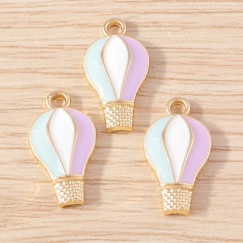 10 stücke Lila Farbe Nette Emaille Tier Eule Katze Vogel Charms Anhänger für Die DIY Ohrringe Halsketten Armbänder Schmuck Erkenntnisse – Detail 5