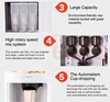 GZZT Coin-operated Instant Beverage Machine Coffee Vending Maker Coffee/Milk Tea/Hot Chocolate/Soy Milk Commercial 110V 220-240V 6